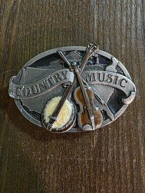 Country Music Belt Buckle